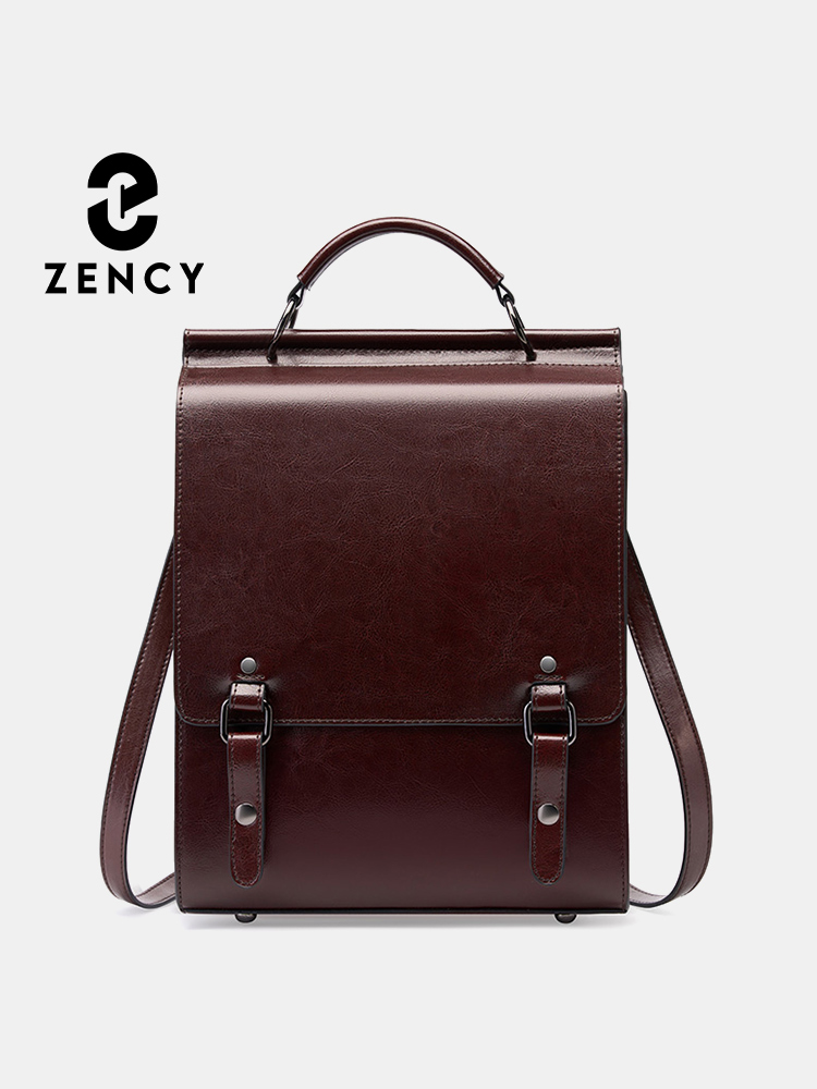Women Bags For Laptop - Zency Kadın Moda Sırt Çantası Retro