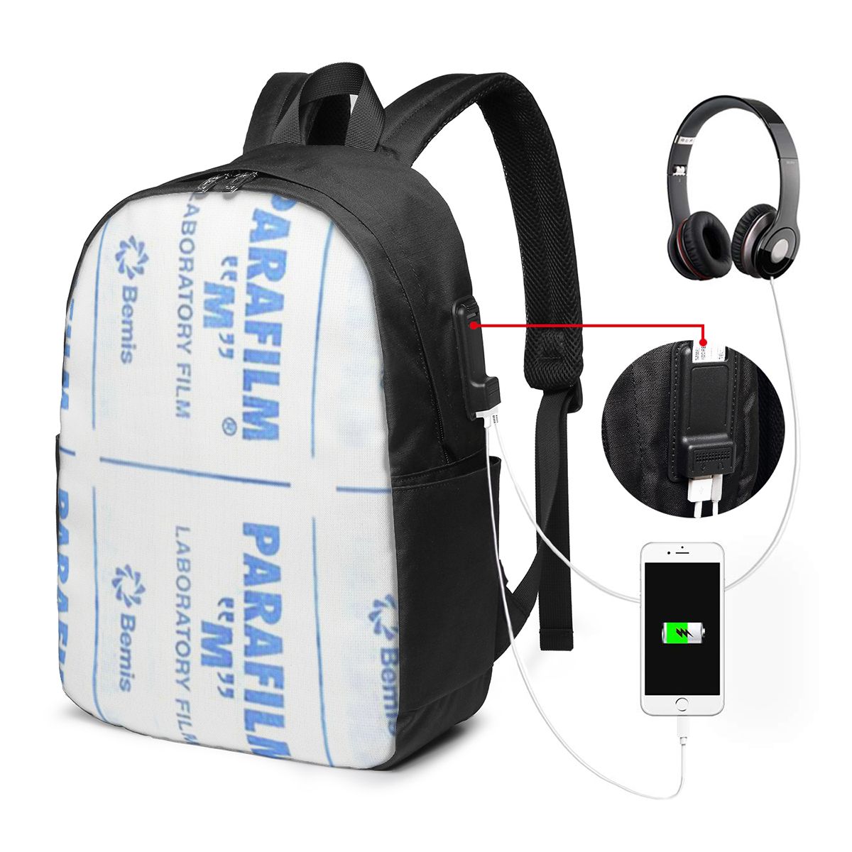 Women Bags For Laptop - Parafilm Bir Hayat Kurtarıcı Sırt Çantası