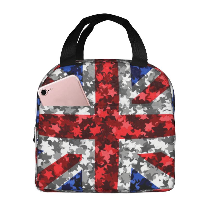 Women Bags Uk - İngiltere bayrağı yalıtımlı öğle yemeği kutusu