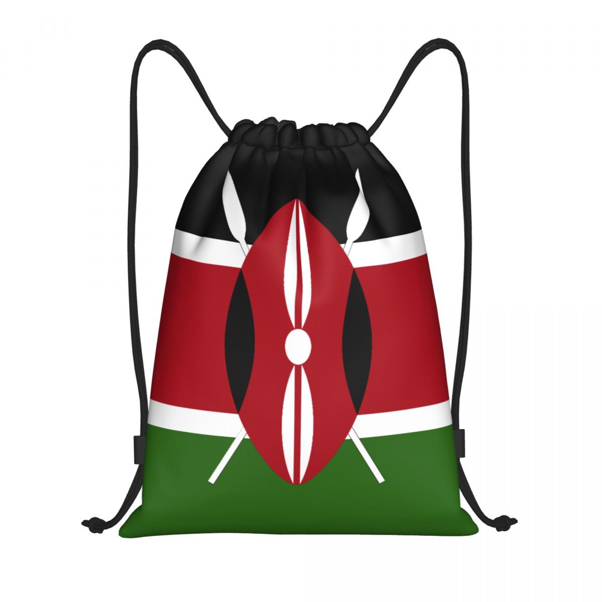 Women Bags Kenya - Özel Kenya Bayrağı İpli Çanta Eğitim