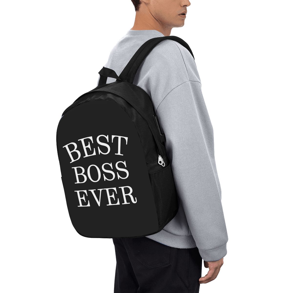 Women Bags For Laptop - Lady Best Boss Ever Sırt Çantası