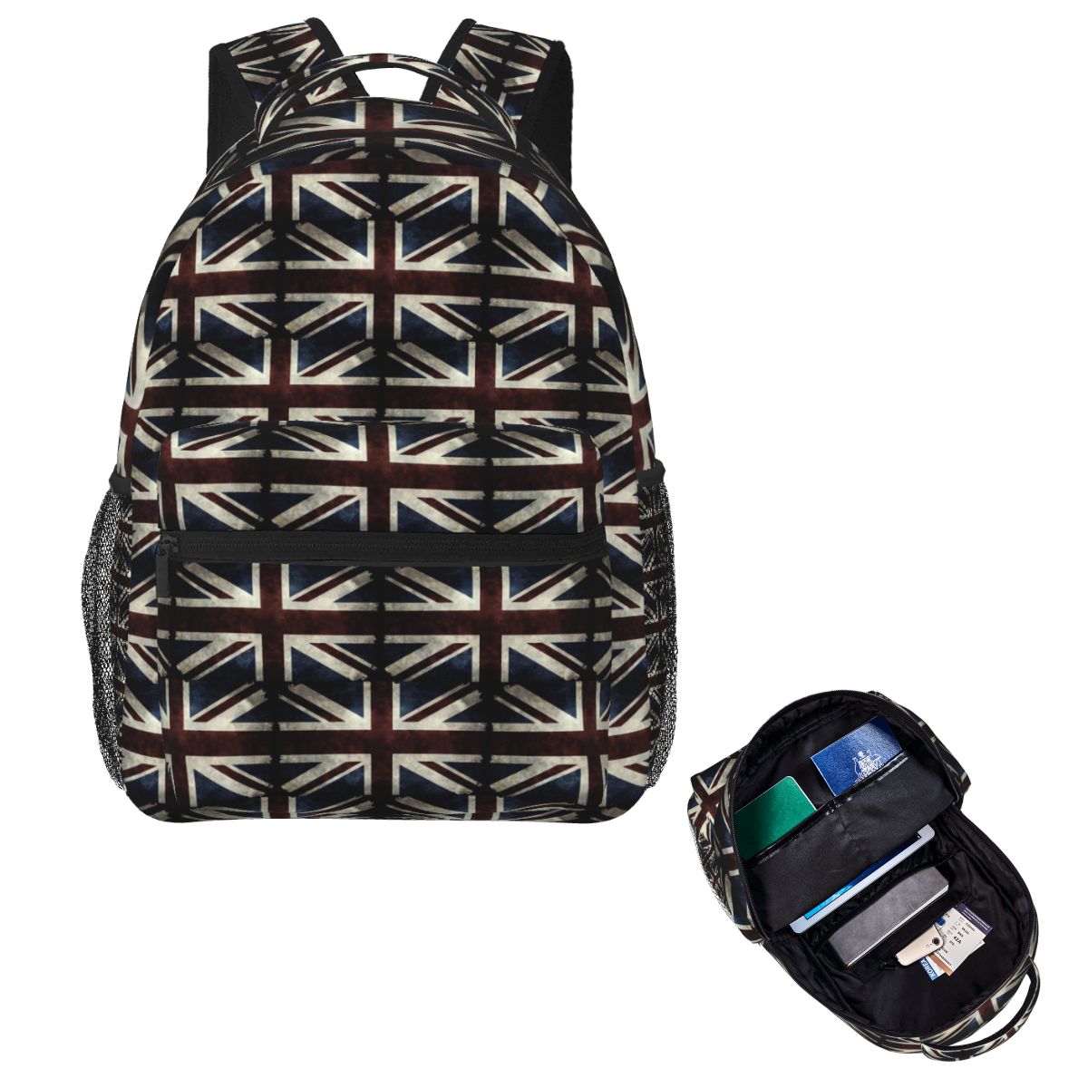 Women Bags Uk - Birleşik Krallık Bayrağı Union Jack Öğrenci