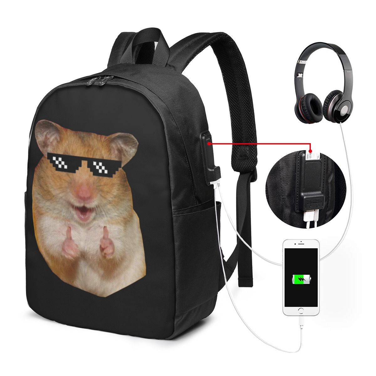 Komik Hamster Sırt Çantası Sey - Women Bags For Laptop incelemesi ve fiyatı
