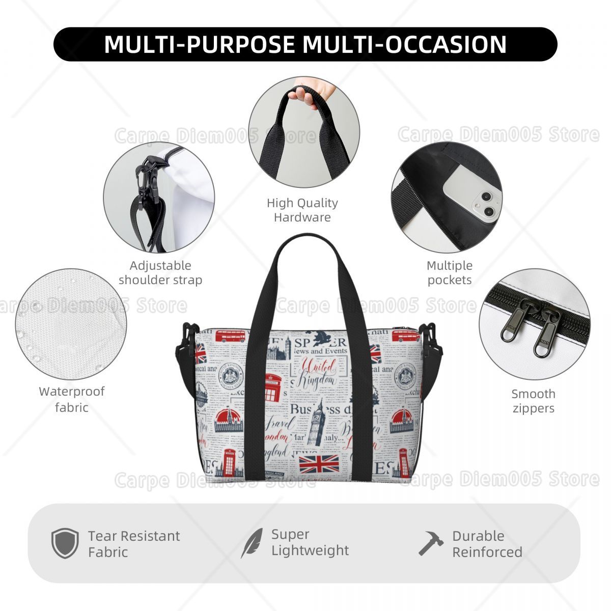 Vintage İngiltere Londra Gazet - Women Bags Uk incelemesi ve fiyatı