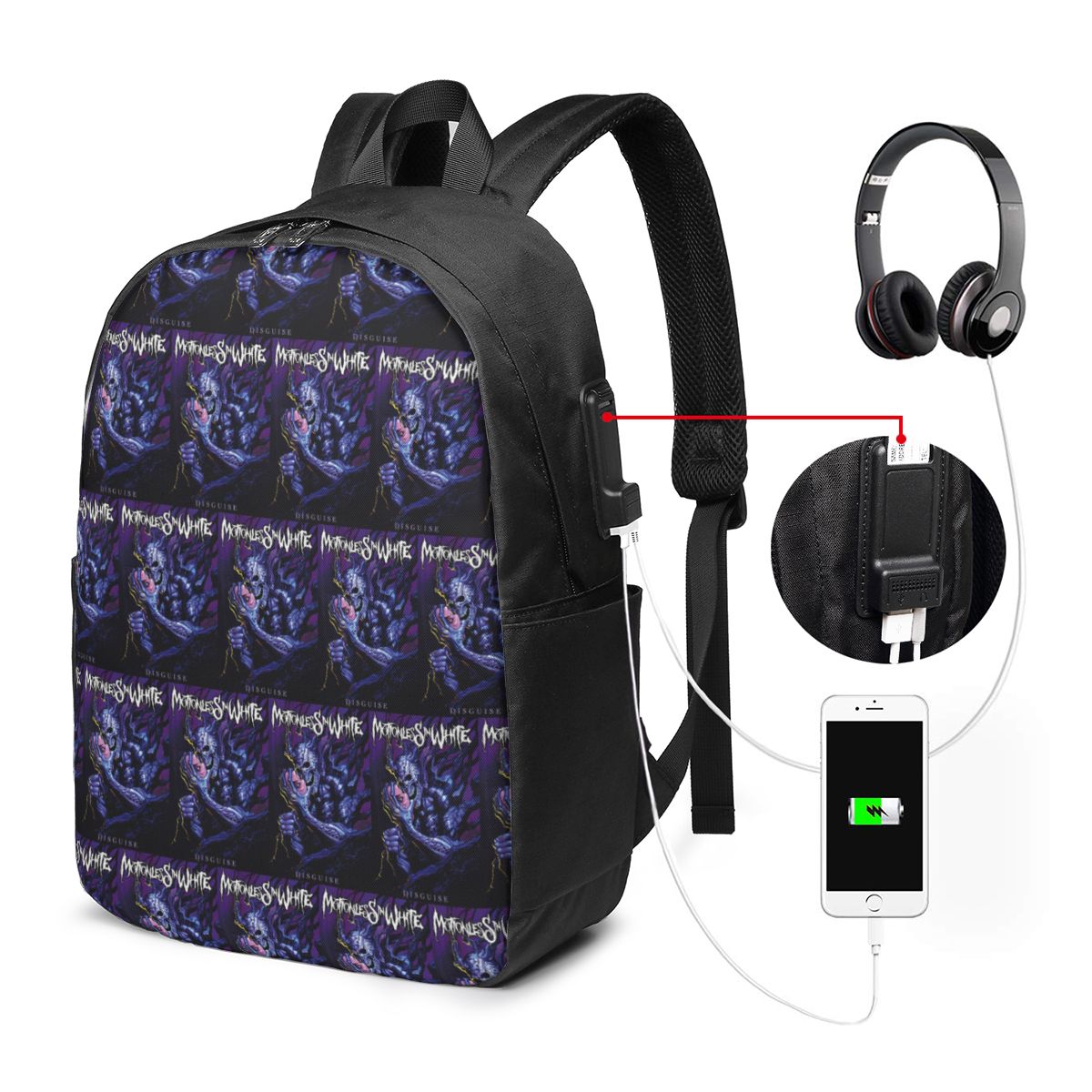 Hareketsiz Beyaz Sırt Çantası  - Women Bags For Laptop incelemesi ve fiyatı