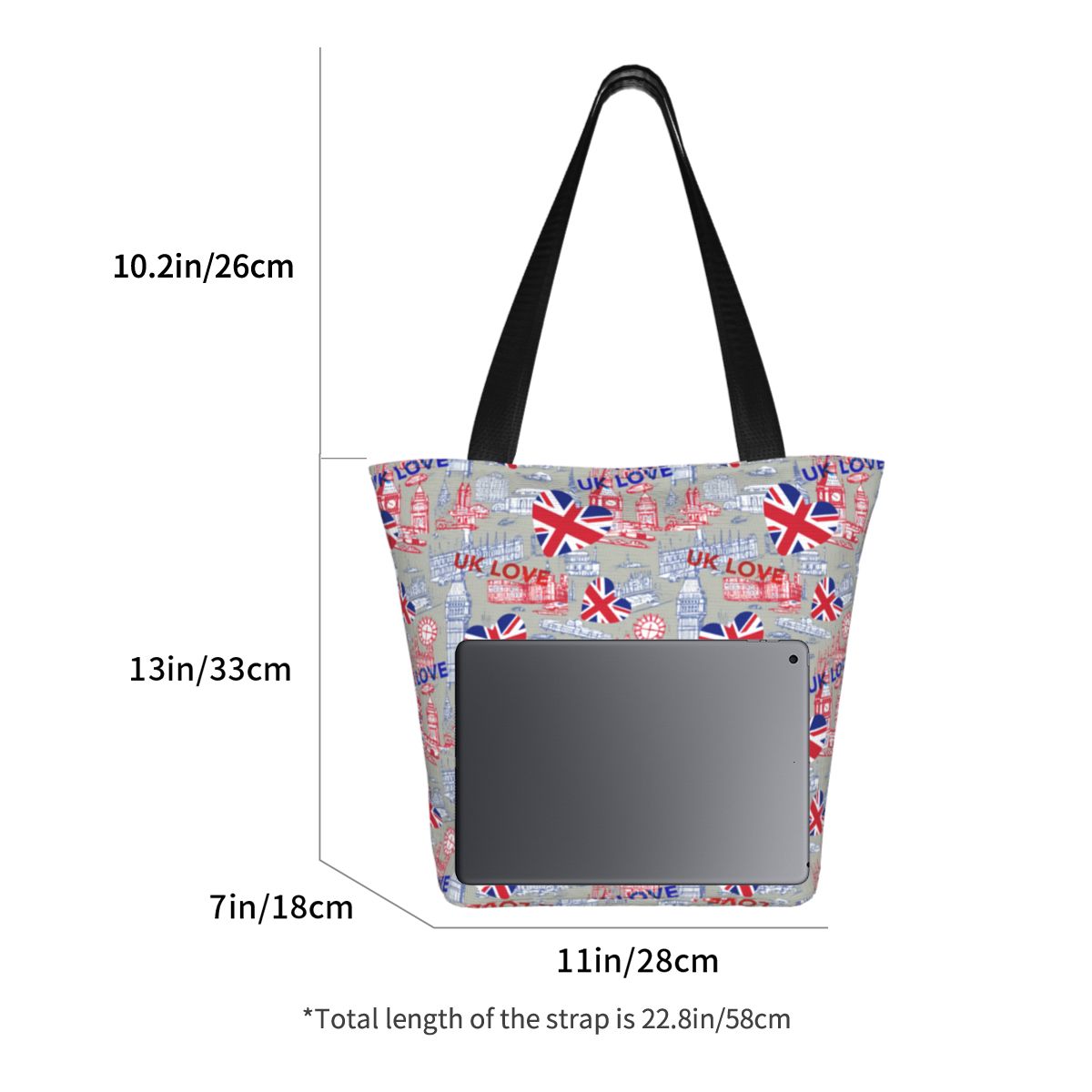 İngiltere'nin özel bayrağı aşk - Women Bags Uk incelemesi ve fiyatı
