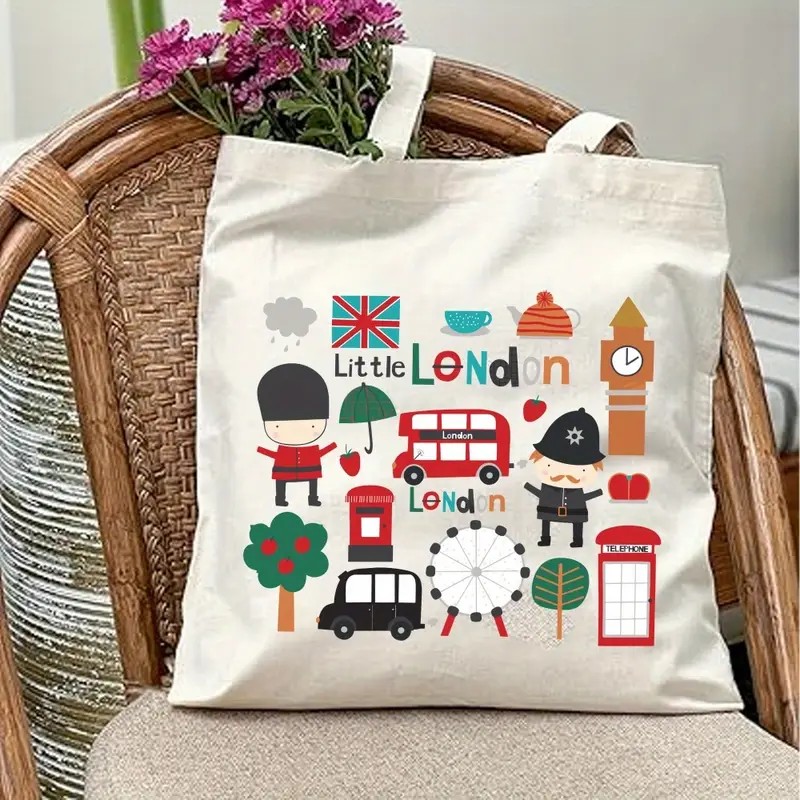 Londra İngiltere Grafik Kanvas - Women Bags Uk incelemesi ve fiyatı