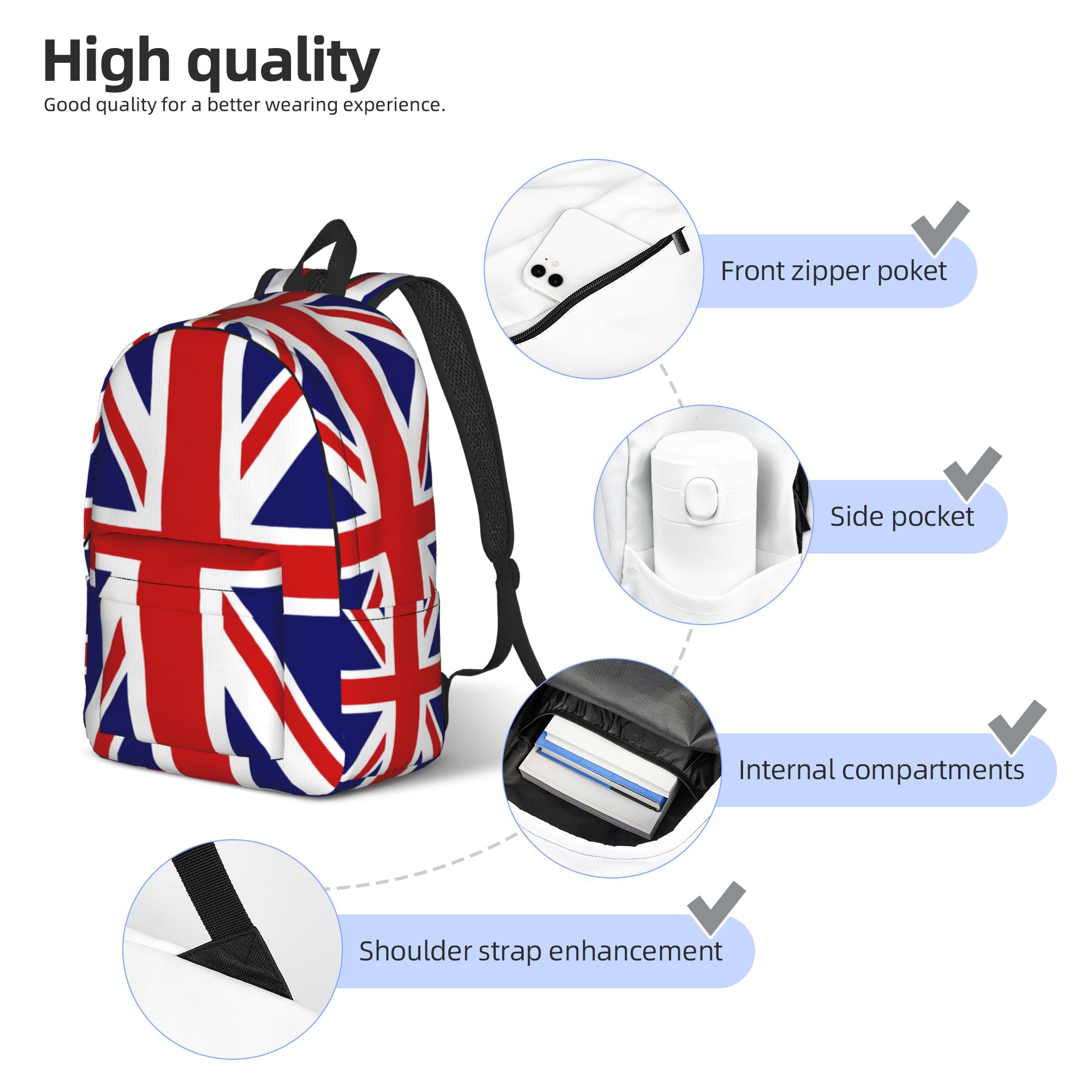 İngiliz bayrağı Union Jack Sır - Women Bags Uk incelemesi ve fiyatı