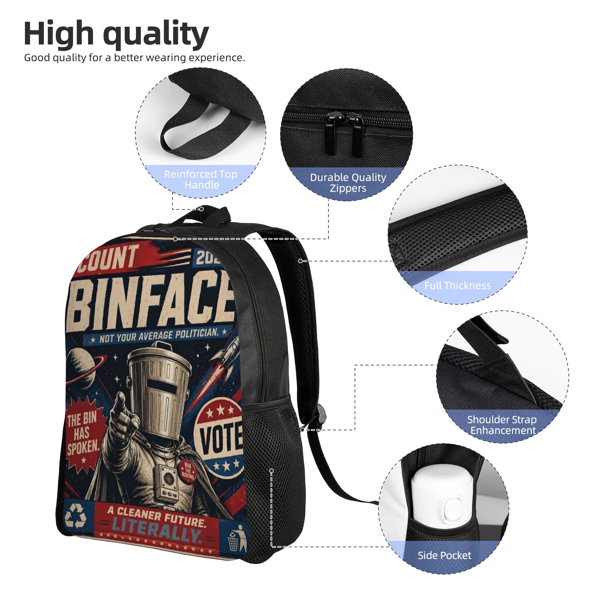 Count Binface Vote Binface İng - Women Bags Uk incelemesi ve fiyatı
