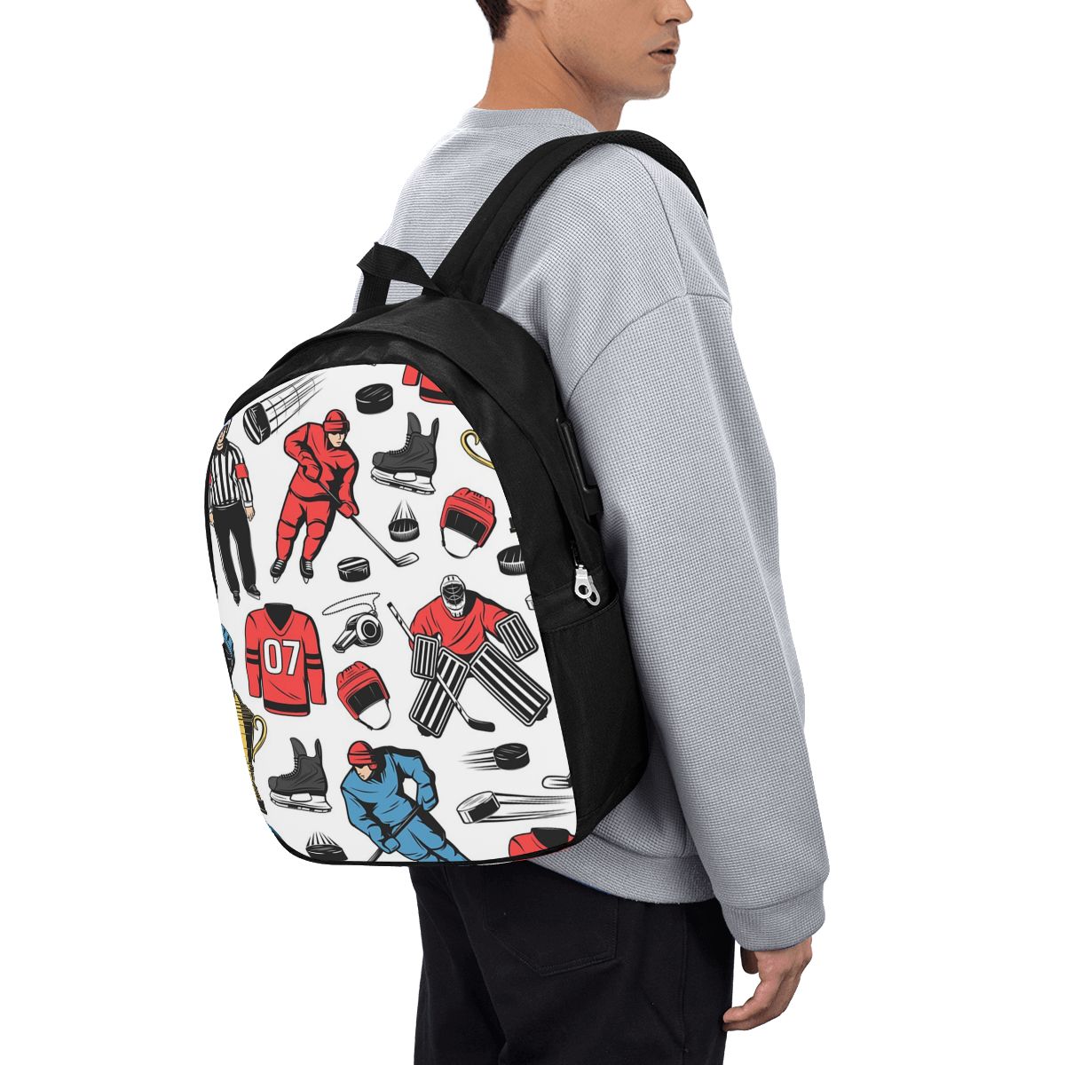 Buz hokeyi oyuncuları buz pist - Women Bags For Laptop incelemesi ve fiyatı