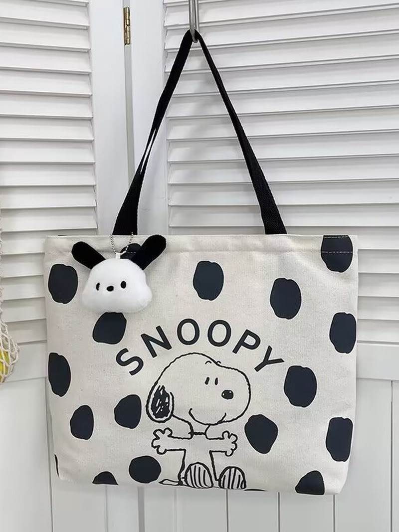 Karikatür Snoopy Kanvas Omuz Ç - Shopper Tote Canvas incelemesi ve fiyatı