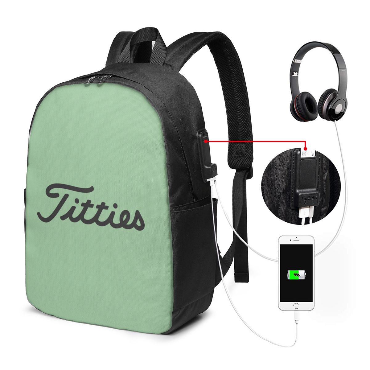 Titties Golf Topu Sırt Çantası - Women Bags For Laptop incelemesi ve fiyatı