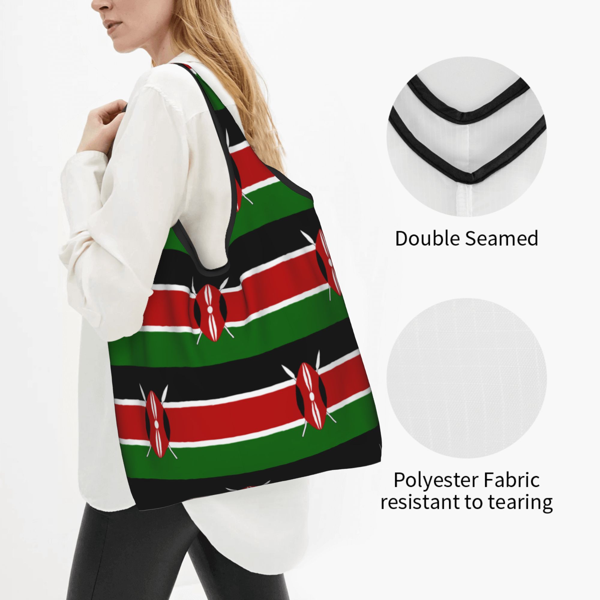 Geri dönüşüm Kenya Bayrağı Alı - Women Bags Kenya incelemesi ve fiyatı