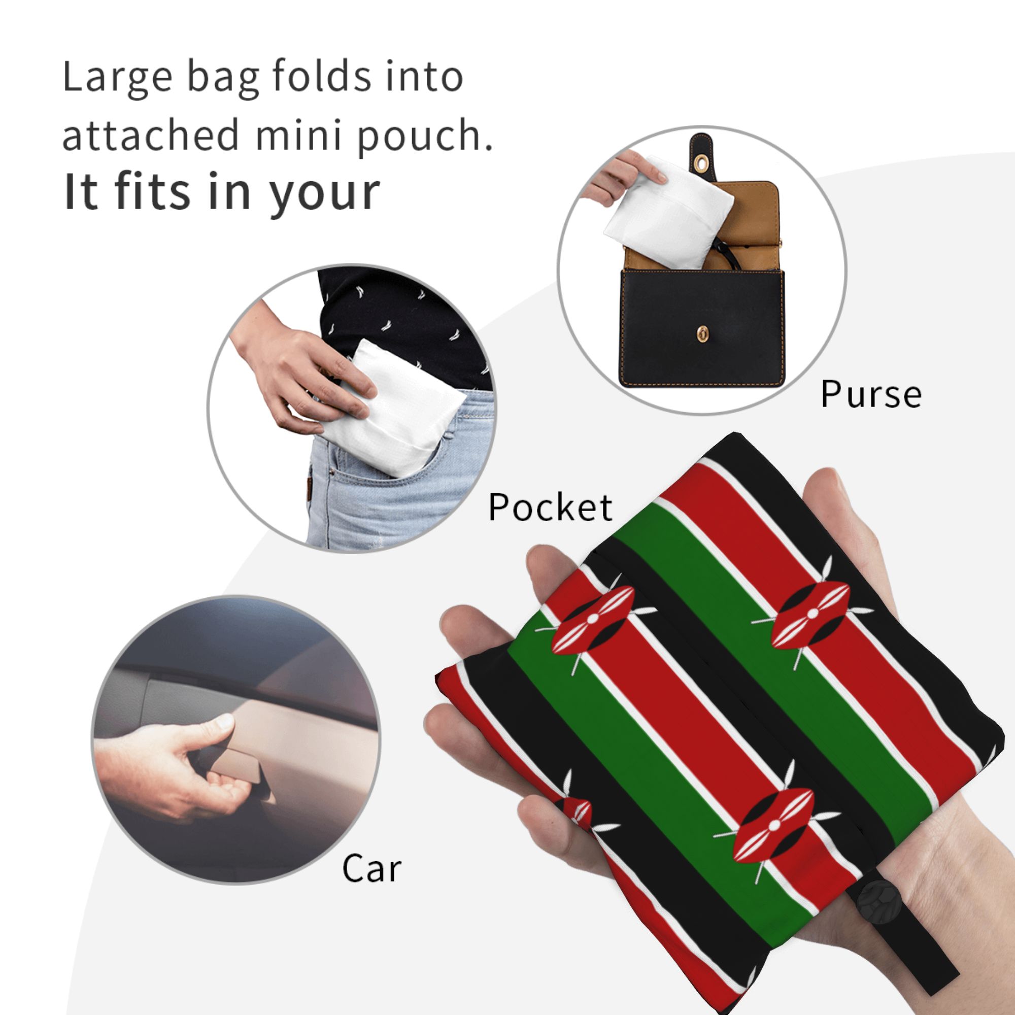 Geri dönüşüm Kenya Bayrağı Alı - Women Bags Kenya incelemesi ve fiyatı