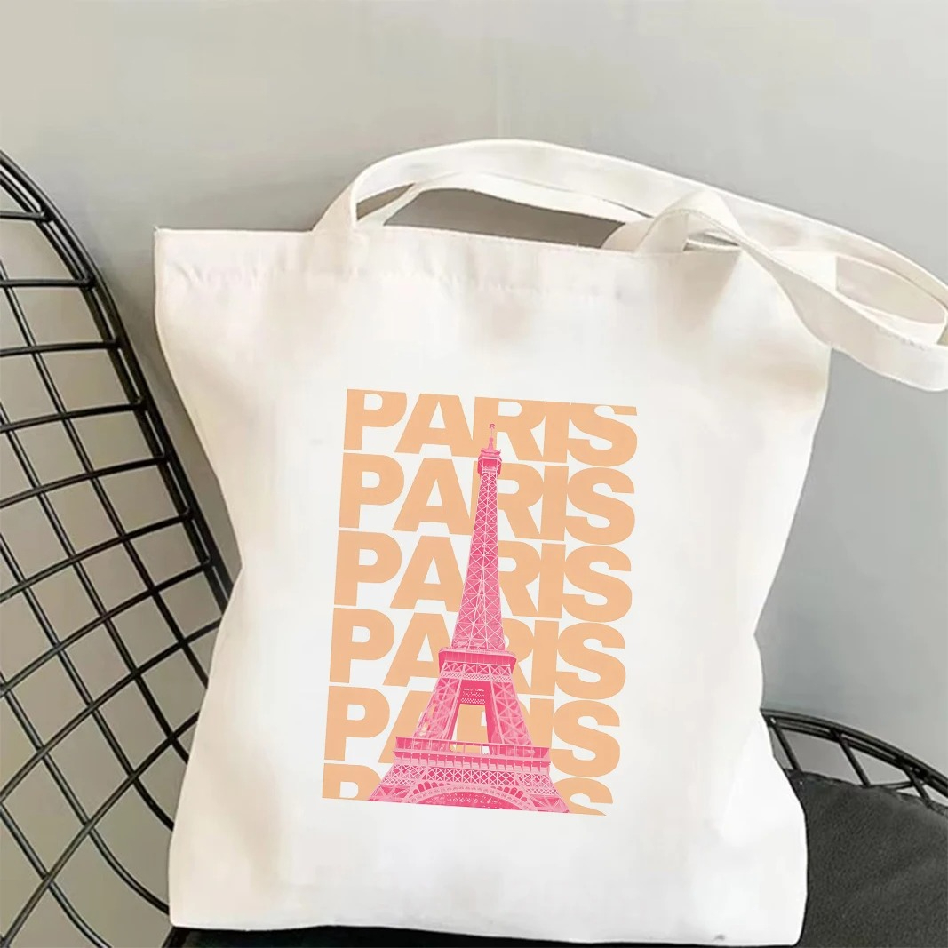 Chicago Londra Eyfel Kulesi Gr - Shopper Tote Canvas incelemesi ve fiyatı