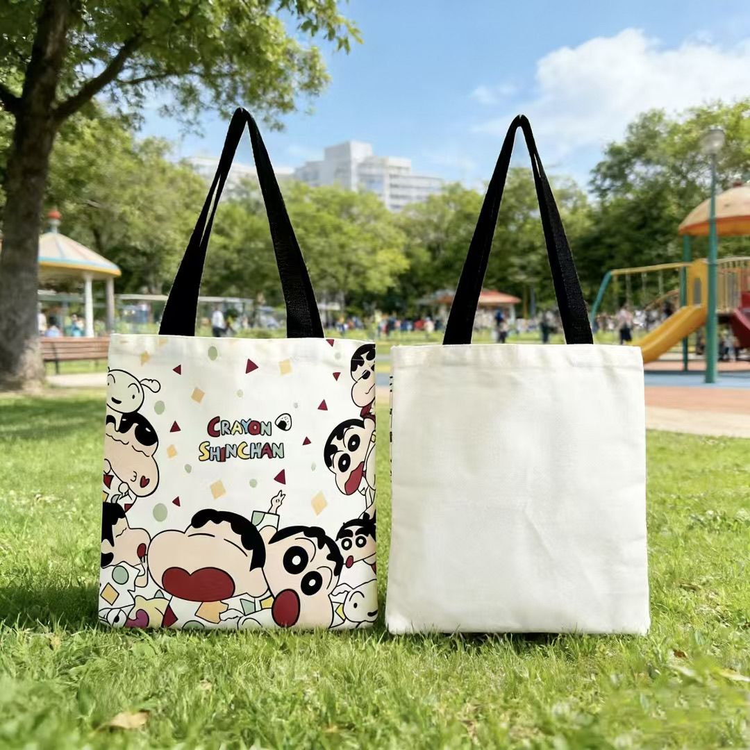 2026 Yeni Crayon Shin-chan Kan - Shopper Tote Canvas incelemesi ve fiyatı