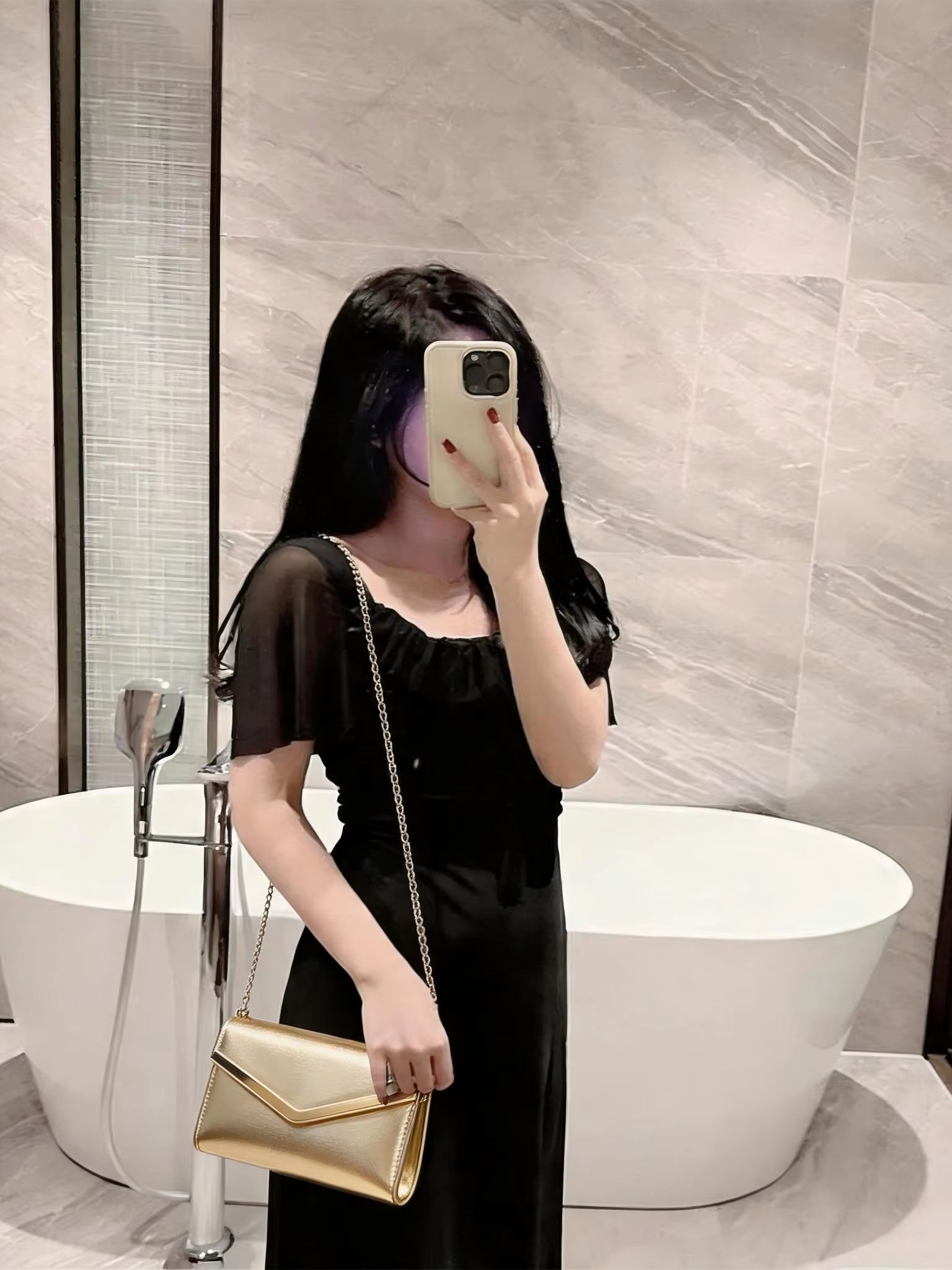 Yeni çapraz desenli parlak gec - Flap Bag Envelope incelemesi ve fiyatı