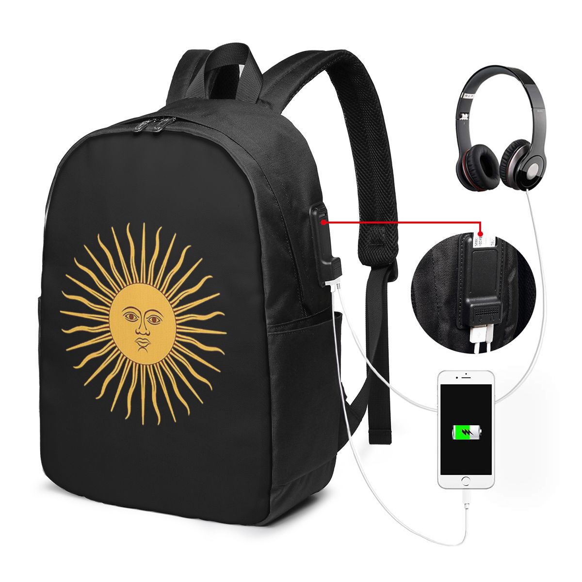 Mayıs güneşi Arjantin bayrağı  - Women Bags For Laptop incelemesi ve fiyatı