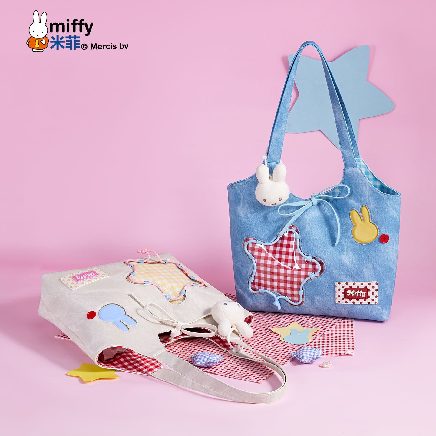 Miffy Kawaii Karikatür Lisansl - Top Handle Structured incelemesi ve fiyatı